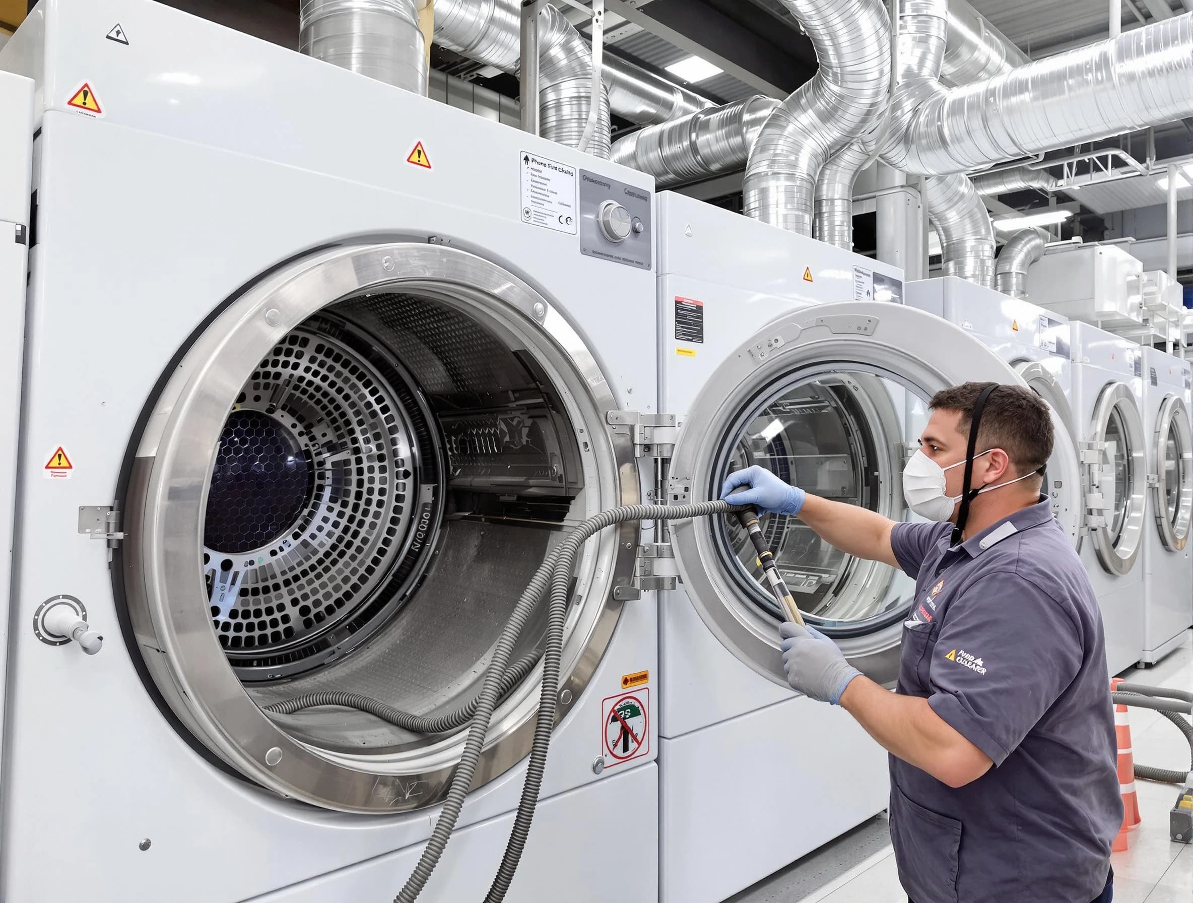 Industrial-grade dryer vent cleaning by Allegheny Dryer Vent Cleaning in Allegheny